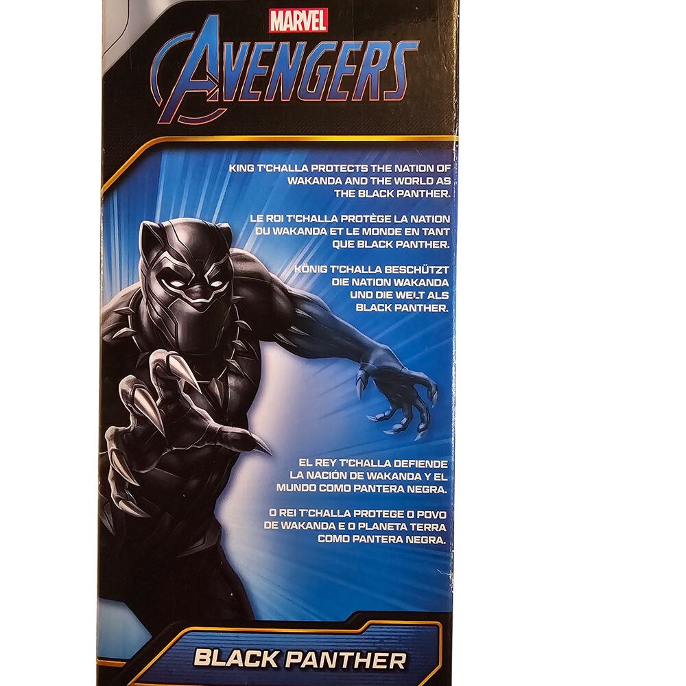 Marvel Avengers Black Panther Action Figure Titan Hero Series 12 in. NWT - Picture 8 of 9